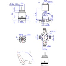 STECELL 40MM Basınç Denge Kartuşu