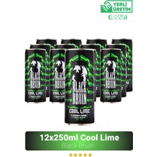 Black Bruin Cool Lime Aromalı Enerji Içeceği 250ml x 12'li