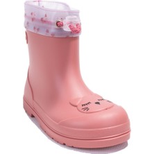 Igor W10322 Mendi Gatito Gül Ortopedik Kız Çocuk Yağmur Çizme