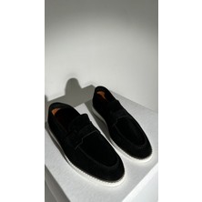 Eataly Shoes Gigi Siyah  Deri Kadın Casual Babet