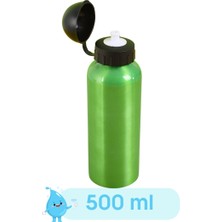 Layfhex Matara 500 ml Paslanmaz Çelik Suluk Paslanmaz Spor Model Yeşil