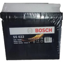 Bosch Akü 12V 55AH Amper 460A (En)