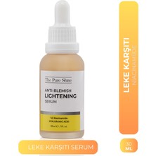 the pure shine Leke Karşıtı Niacinamide Cilt Bakım Serumu 30 ml (Niacinamide 3% + Hyaluronic Acid)