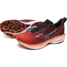 Mizuno Wave Rider 28 Amsterdam Unisex Koşu Ayakkabısı Kırmızı / Siyah
