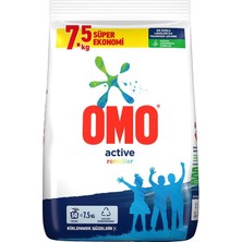 Omo Matik Active Fresh Renkliler Için 7.5 kg 50 Yıkama x 4 Adet