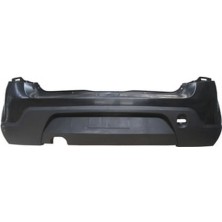 2009-2012 Dacıa Sandero Arka Tampon Siyah (Boyanır Tip)(Tw) (Adet) (Oem NO:8200735456)