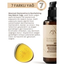 Moonset Besleyici ve Onarıcı Saç Bakım Yağı 50 ml - Tüm Saç Tipleri Için E Vitaminli Özel Formül