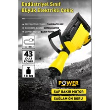 Power Black Germany Professional Büyük Tip Kırıcı 16 kg Hilti