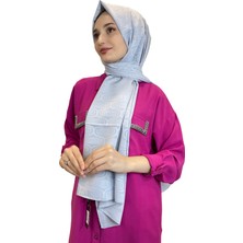 Cardion Capri Jakar Şal - Capri Kumaş Jakarlı Desenli Şal 01119