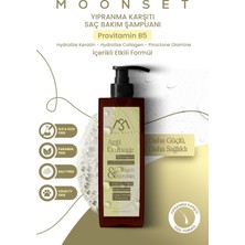 Moonset Yıpranmış Saçlar İçin Kolajen + Keratin Saç Bakım Şampuanı 400 ml