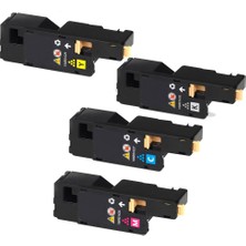 Tex-İnvest Xerox Phaser 6000 / 6010 / 6010N / 6015 - Cmyk 1 Set Muadil Toner