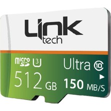 Linktech M114 Premium Micro Sd Ultra 512GB Hafıza Kartı 150MB/S