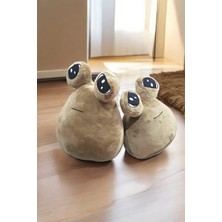 Mellito Toyzz 28 cm Pou Peluş Yumuşak Dolgu Çocuk Oyun Arkadaşı