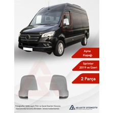 Mercedes Sprinter Van Ayna Kapağı 2 Parça 2019 ve Üzeri Abs Krom