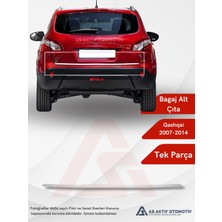 Nissan Qashqai Suv Bagaj Alt Çıtası 2007-2014 Krom Paslanmaz Çelik