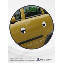 Opel Corsa C Hb 5d  Kapı Kolu 4 Parça 2000-2006 Krom Paslanmaz Çelik