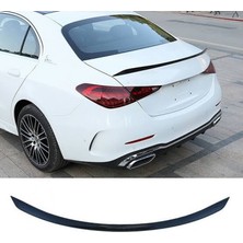 Mercedes W206 Uyumlu Plastik Parlak Siyah Spoiler