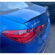 Mercedes W206 Uyumlu Plastik Parlak Siyah Spoiler