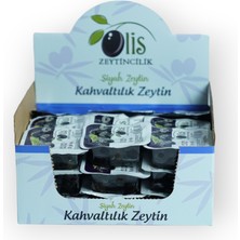 Olis Kahvaltılık Siyah Paket Zeytin Piknik 30 gr x 27 Adet Vakumlu Ambalaj