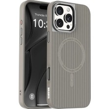 Mew Case iPhone 16 Pro Uyumlu Rio Kılıf Magsafe Wireless Şarj Destekli Kamera Korumalı Süet Kaplama