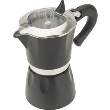 Tohana 6 Cup Moka Cezve - Siyah -150 ml