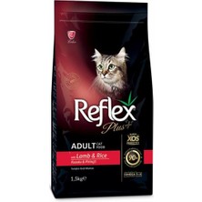 Reflex Plus Kuzulu ve Pirinçli Yetişkin Kedi Maması 15 kg