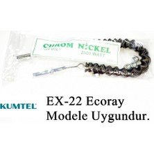 Sern Kumtel Ex-22 Ecoray 2200W Modele Uyumlu 2500W Infrared Soba Isıtıcı Rezistans Teli (Yatay)