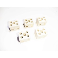 Sern 1 No İkili Yanmaz Porselen Taş Klemens (5 adet)