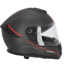 Acerbis Tarmak Carbon 22-06 Kask Siyah Kırmızı