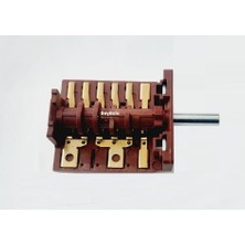 FullYedek Fankey Fırın Komitatör , Ankastre Fırın 6 Konum Kademe Anahtarı 6 Konum + Off