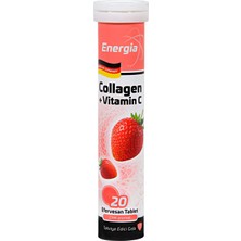 Energia Collagen ve Vitamin C 20 Efervesan Tablet