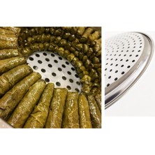 Afili Home 1 Adet Dolma, Sarma Altlığı, Dolma Tenceresi Dip Tutmaz Önleyici, Tencere Sarma Altlığı 24 cm