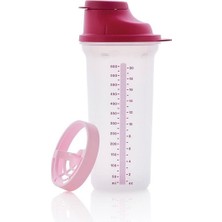 Woodhub Şek Şek 600 ml Pembe Çırpıcı Karıştırıcı Shaker