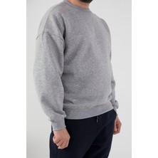 Bisiklet Yaka Üç Iplik Sweatshirt ESP047
