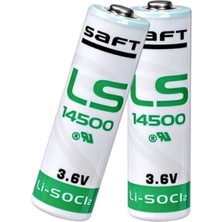 Saft LS14500 Aa 3.6 V Li-Socı2 Lityum Kalem Pil