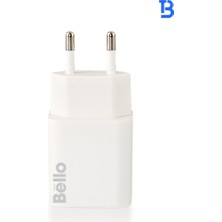 Bello 18W USB Şarj Cihazı BL-180 Modeli Hızlı ve Güvenli Şarj Kompakt ve Taşınabilir