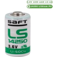 Saft LS14250 - 1/2 Aa 3.6V Li-Socı2 Lithium Pil