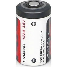 Eve ER14250 3.6V 1200MAH 1/2 Aa Lityum Kısa Pil