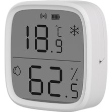 Sonoff SNZB-02D ZigBee LCD Ekranlı Akıllı Sıcaklık ve Nem Sensörü