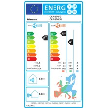 Hisense CA70BT4FG  A++ 18000 Btu Duvar Tipi Klima