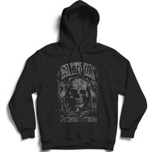The Fame Marduk, Serpent Sermon, Rock Metal Müzik Grubu %100 Pamuk Kapüşonlu Sweatshirt Hoodie