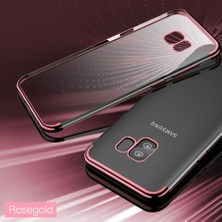 Galaxy S9 Kılıf Dört Köşeli Lazer Silikon Kılıf