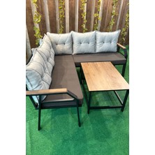 Ufuk Home Damla  Sehpalı Köşe Bahçe MobilyaTakımı