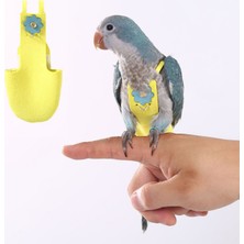 Huoxun Shop B Kırmızı Stil M Beden Kuş Bezi Papağan Güvercin Yıkanabilir Bebek Bezi Parakeet Muhabbet Kuşu Minik Macaw Budgie Kanarya Uçuş Takımı Kuş Malzemeleri (Yurt Dışından)