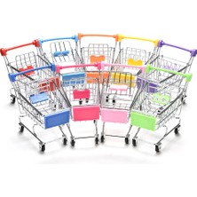 Huoxun Shop B Kırmızı Stil 11.5*7.5cm Komik Mini Kuş Papağan Fare Kedi Oyuncak Süpermarket Alışveriş Arabası Zeka Gelişim Papağan Oyuncakları (Yurt Dışından)
