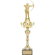 ODAK KUPA - Figürlü Kupalar - Okçu Figürlü Kupalar FG-062 B - 48 cm
