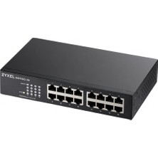 Zyxel GS1100-16 16 Port 10/100/1000 Gbe Yönetilemez Switch