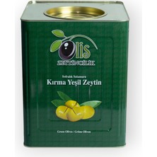 Olis Kırma Yeşil Zeytin Süzme Ağırlık 10 kg Teneke