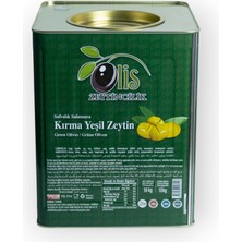 Olis Kırma Yeşil Zeytin Süzme Ağırlık 10 kg Teneke