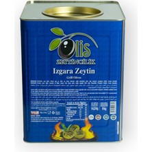 Olis Izgara Yeşil Zeytin 4 XL 141-160 Kalibre Süzme Ağırlık 9 kg Teneke